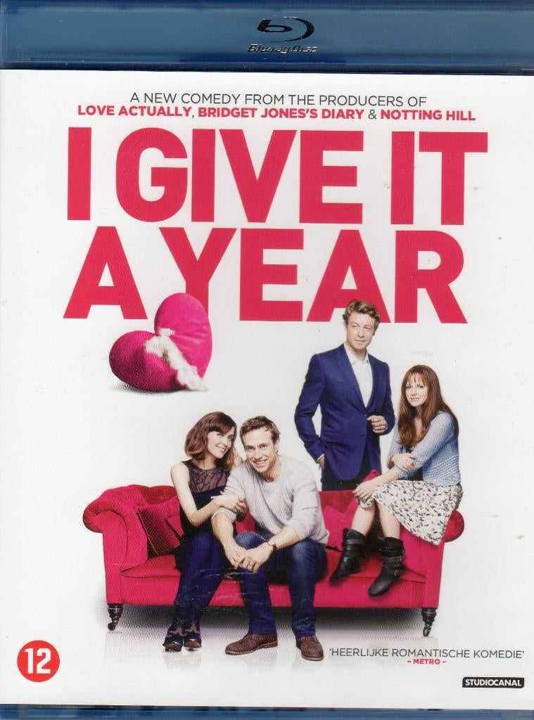 I Give It A Year (Blu Ray) *, Ophalen, Zo goed als nieuw, Overige genres