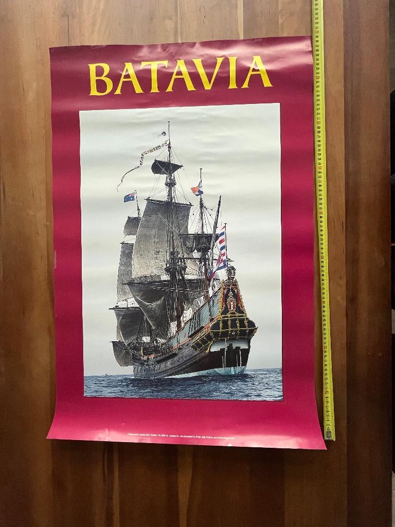 poster Batavia, Ophalen of Verzenden, A1 t/m A3, Rechthoekig Staand, Overige onderwerpen