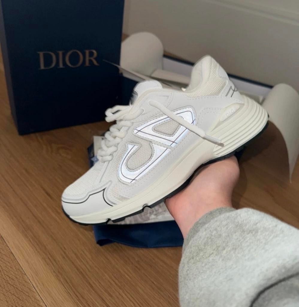 Dior B30 Sneakers Maat 38 - Nieuw met toebehoren, Ophalen of Verzenden, Nieuw, Wit, Sneakers of Gympen