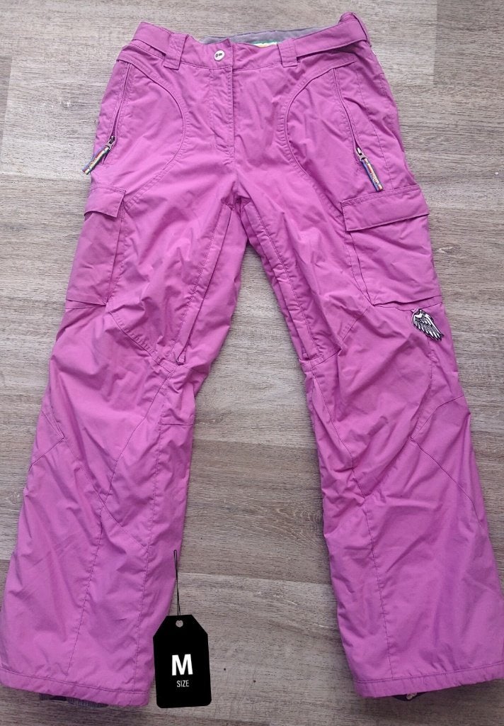 Dames ski broek Plusminus roze maat M, Ophalen of Verzenden, Zo goed als nieuw, Maat 38/40 (M), Broek