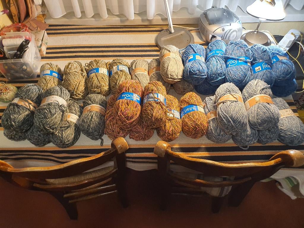 Heel veel wol, Ophalen of Verzenden, Nieuw, Breien of Haken, Wol of Garen