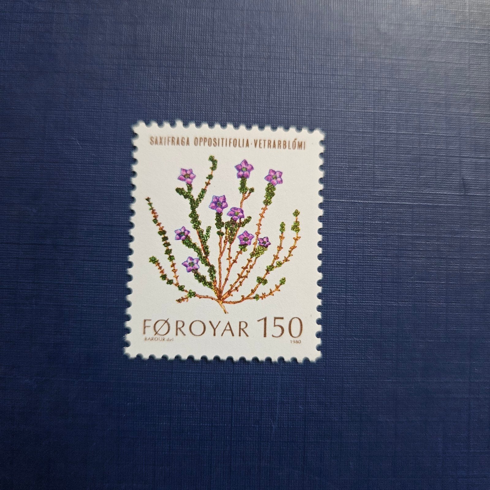 Denemarken Faeröer 50 pf, Ophalen of Verzenden, Denemarken, Postfris