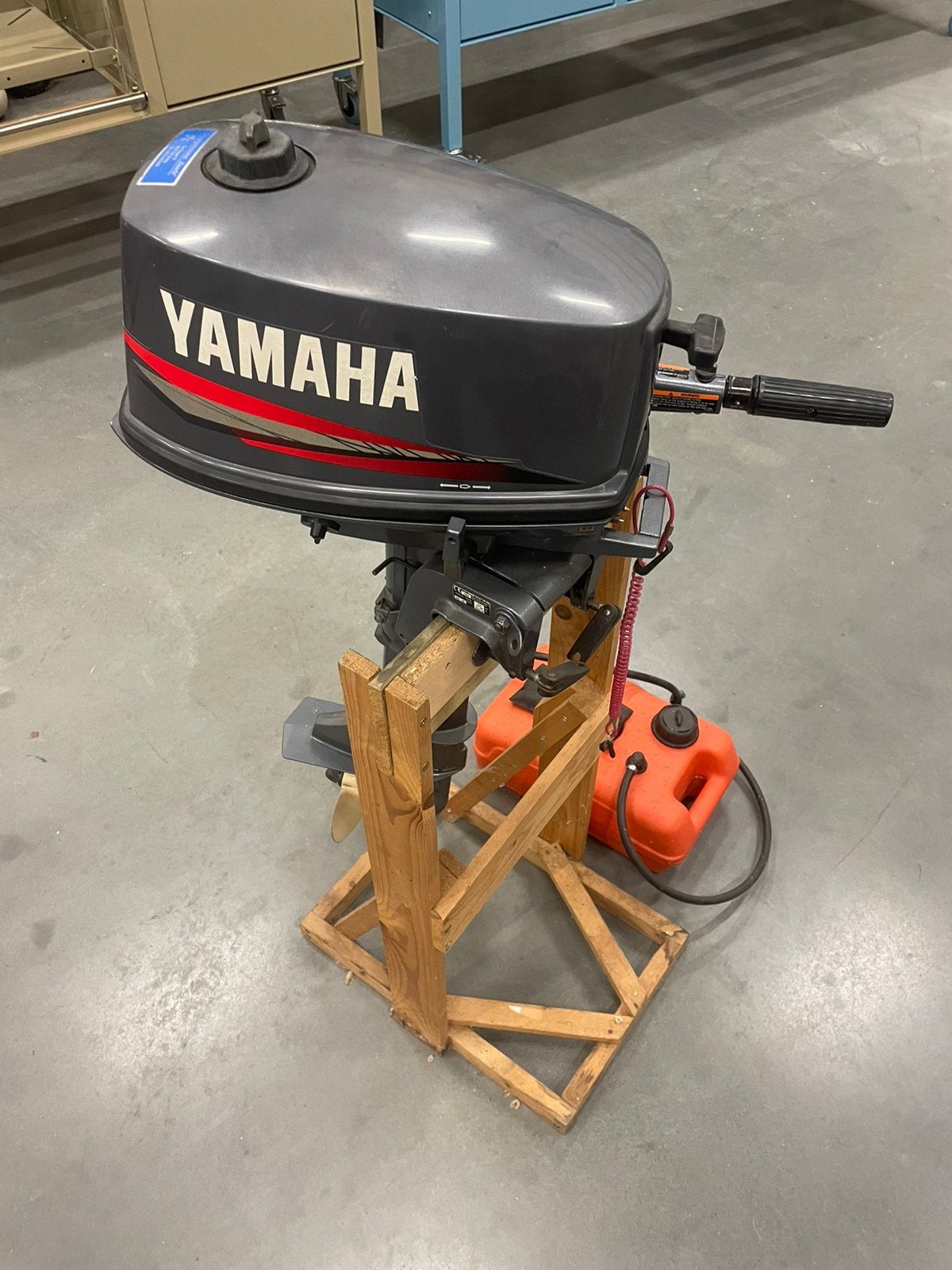 Yamaha 4 PK 2 takt buitenboordmotor, Watersport en Boten, Ophalen, Gebruikt, Minder dan 5 pk, Buitenboordmotor