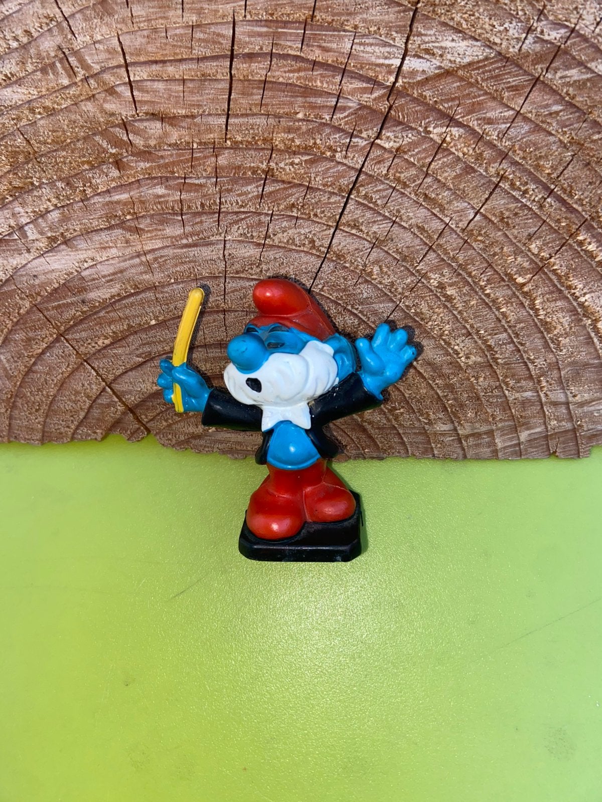 Smurfen dirigent smurf, Verzamelen, Ophalen of Verzenden, Zo goed als nieuw, Verschillende Smurfen