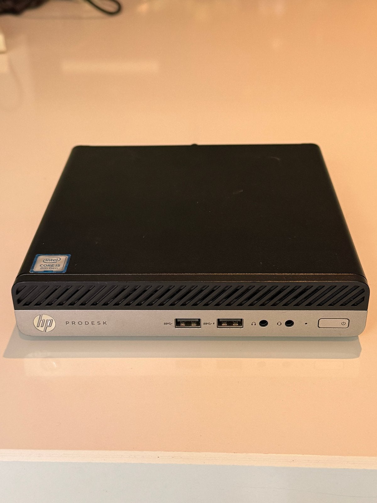 HP ProDesk 400 G5 Desktop Mini i5-8500T 8GB RAM 256GB SSD, 2 tot 3 Ghz, 8 GB, Ophalen of Verzenden, Zo goed als nieuw