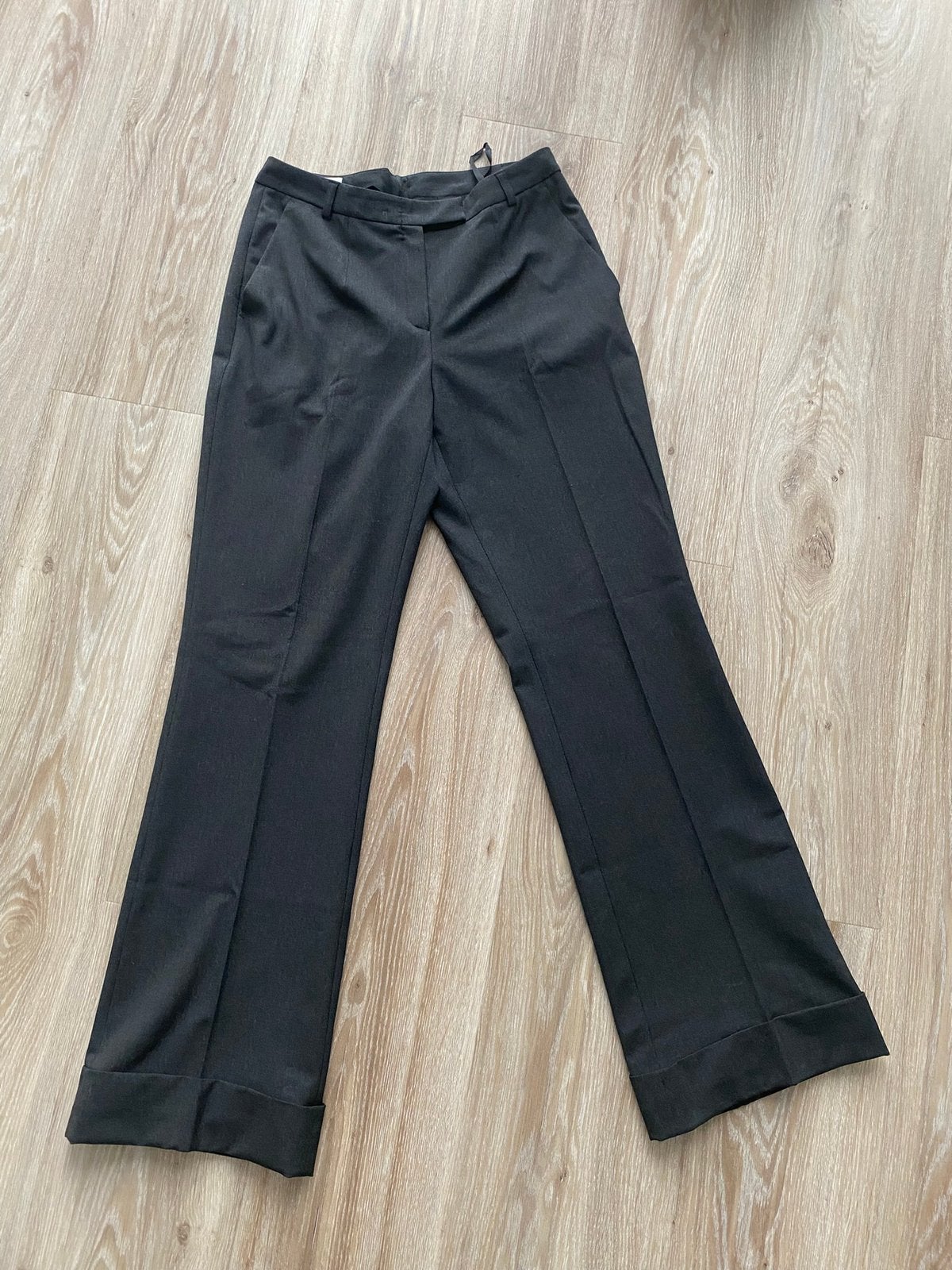 Grijze Wollen Pantalon Trixi Schober Mt. 36/S ZGAN!, Ophalen of Verzenden, Zo goed als nieuw, Maat 36 (S), Grijs