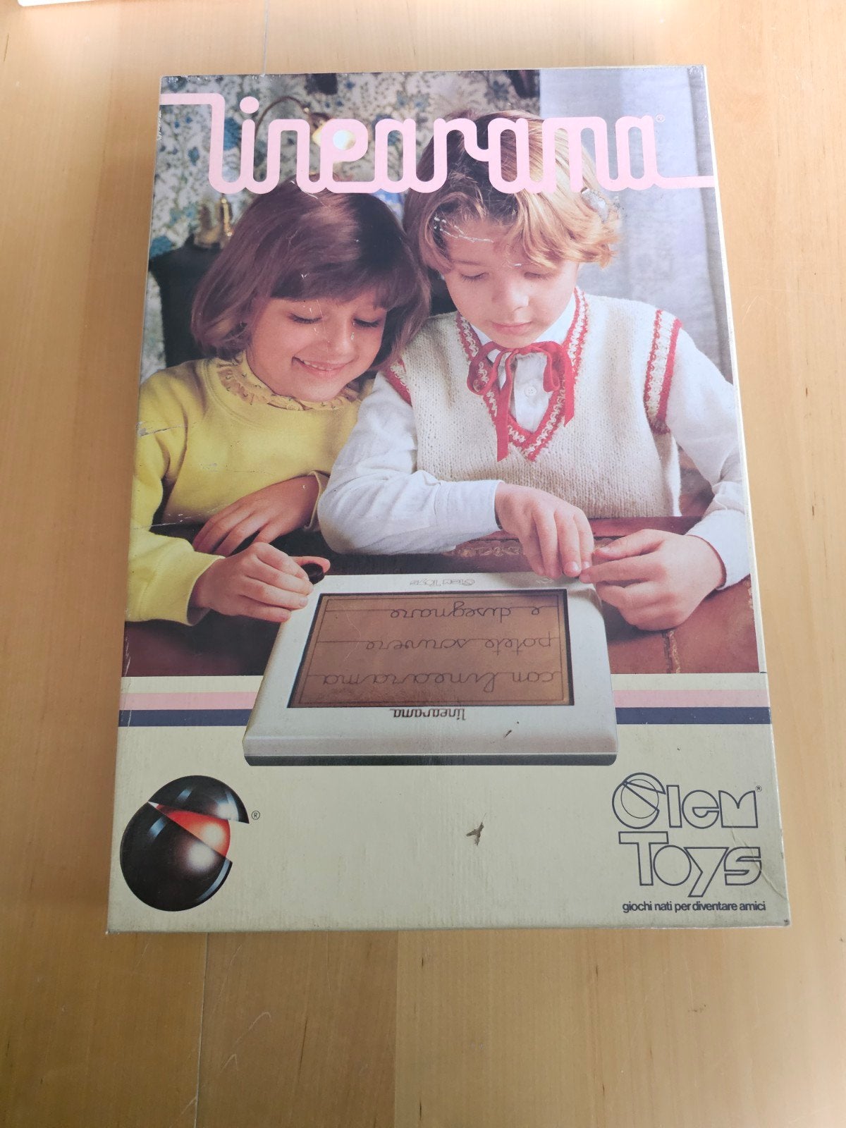 Vintage Lineagrama Tekenbord - SIEM Toys, Ophalen of Verzenden, Gebruikt, Jongen of Meisje