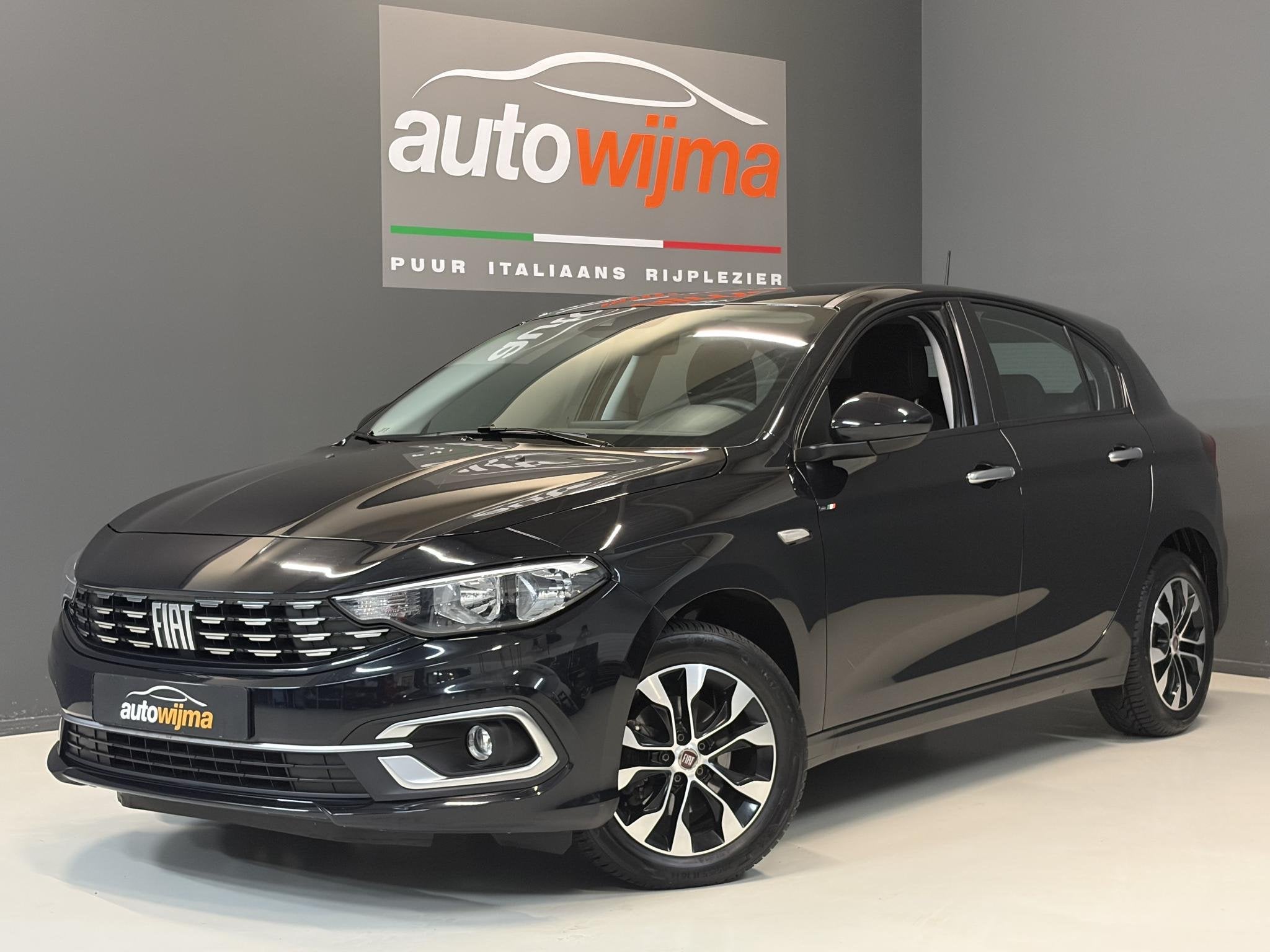 Fiat Tipo 1.0 City Life Cruise Control, Climate control, Sto, Auto's, Voorwielaandrijving, Gebruikt, Zwart, Bedrijf