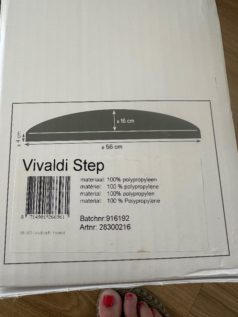 Trapbekleding, Huis en Inrichting, Ophalen of Verzenden, Nieuw, Grijs, Tapijt