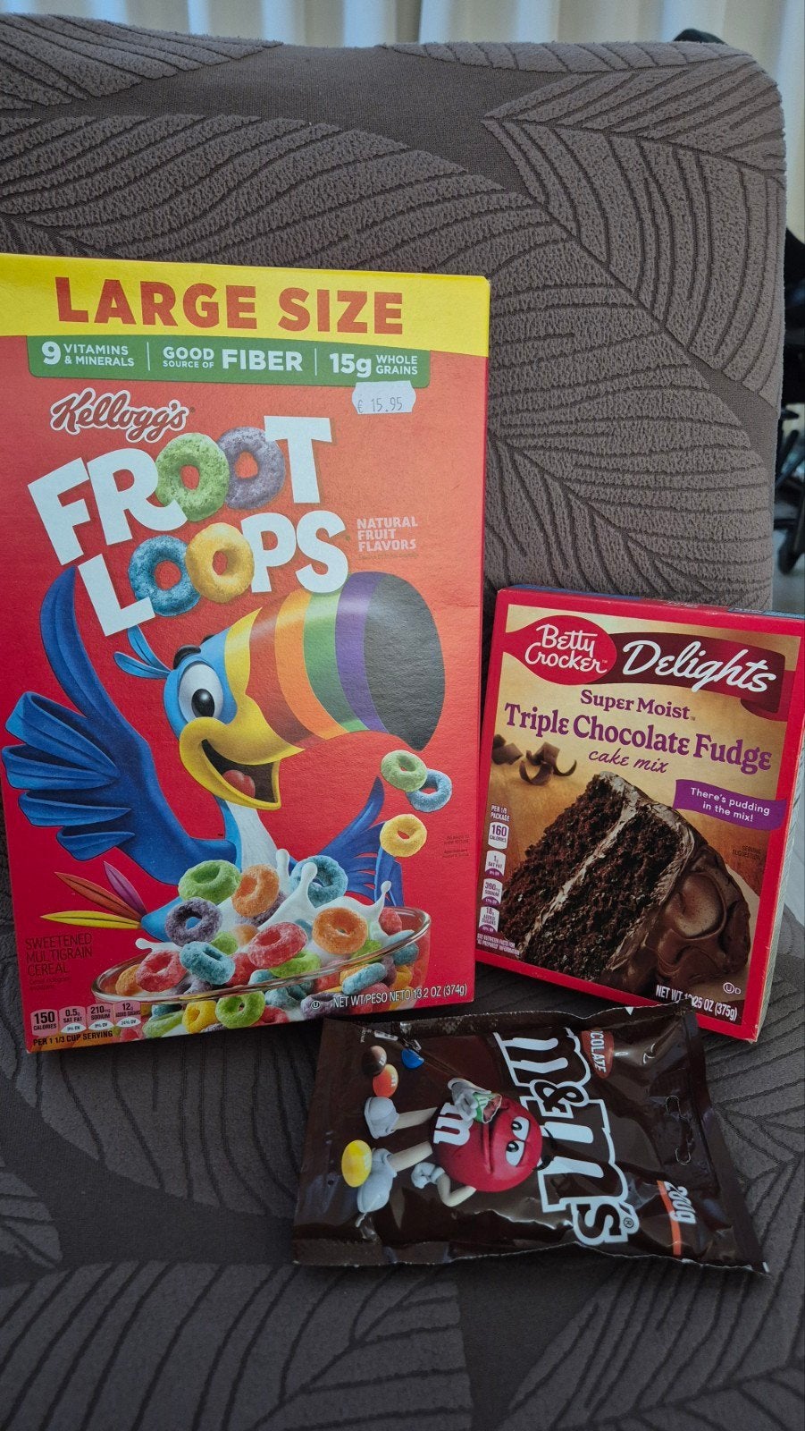 Footloops, M&M, pakje taart, Ophalen, Nieuw, Taarten, Overige typen