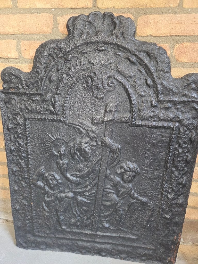 Antiek haardplaat, Antiek en Kunst, Ophalen of Verzenden