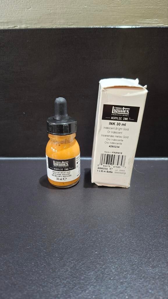 Liquitex Professionele Acryl Inkt - 3 kleuren, Ophalen of Verzenden, Nieuw, Overige typen