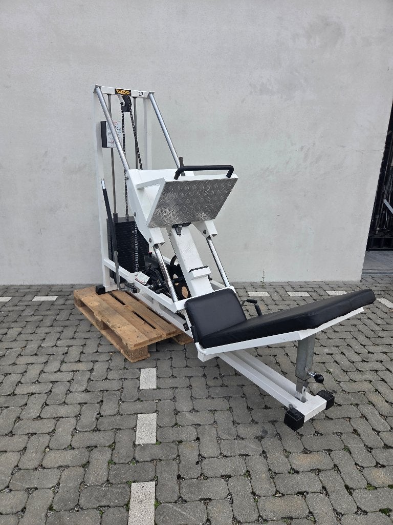 Technogym Leg Press met Easy Start - 260kg Gewichtenblok, Ophalen, Gebruikt, Benen, Overige typen