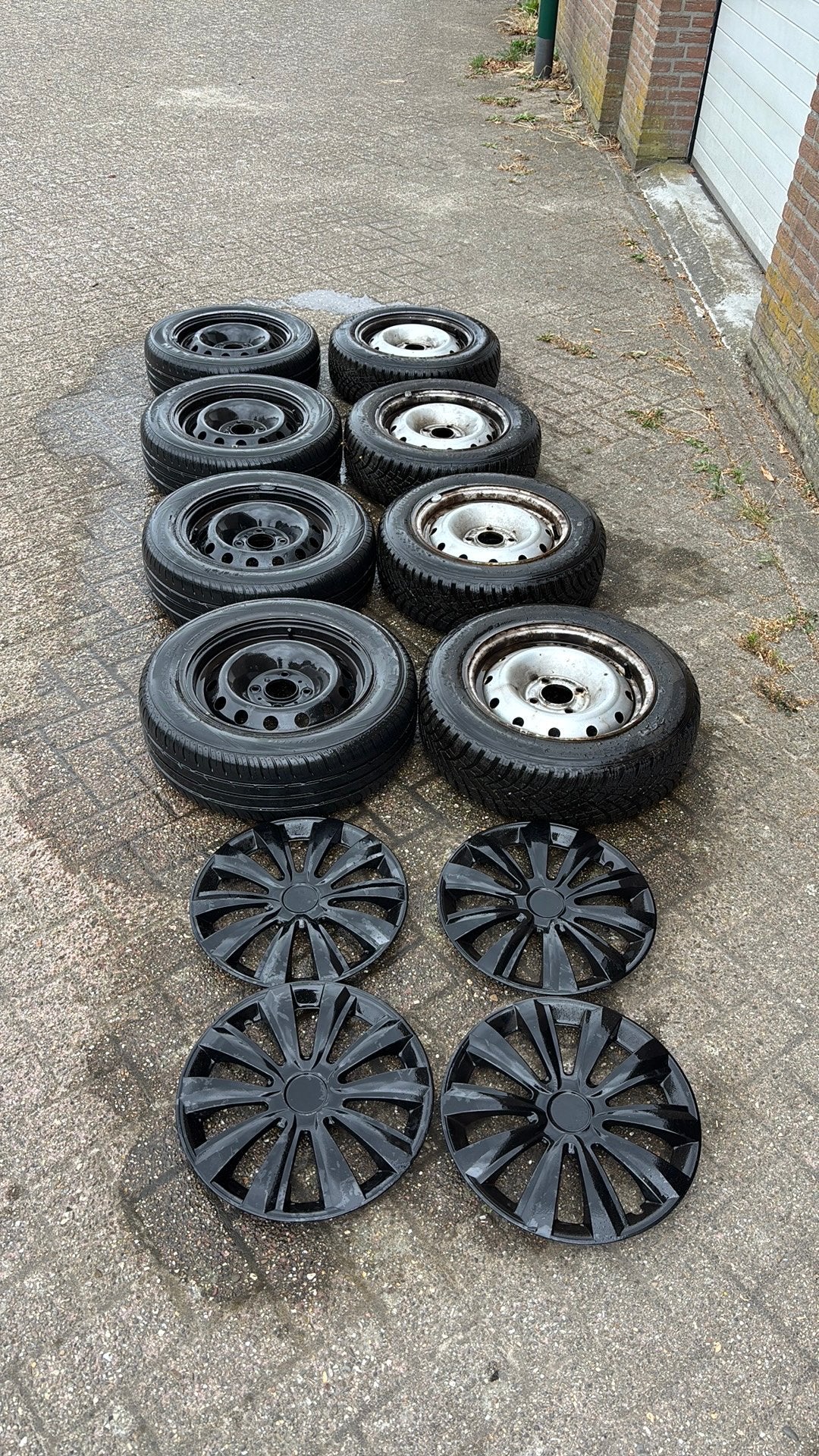 Peugeot 206 velgen 14inch, Auto-onderdelen, Banden en Velgen, Ophalen of Verzenden, 14 inch, Zomerbanden, Banden en Velgen