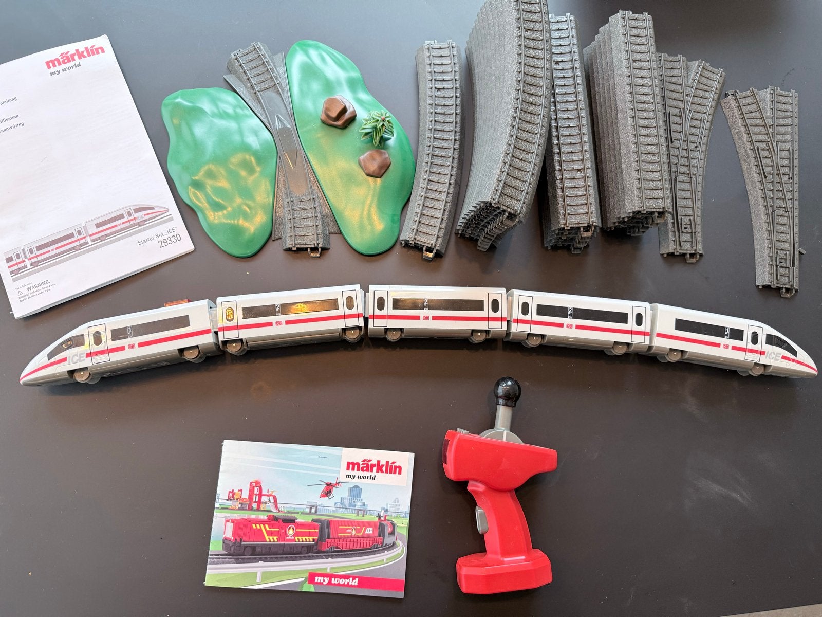 Märklin my world ICE starterset 29330 met afstandsbediening, Wisselstroom, Treinset, Ophalen of Verzenden, Zo goed als nieuw