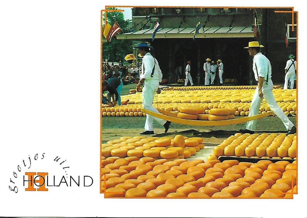 Alkmaar- -Kaasdragers., Verzenden, 1980 tot heden, Ongelopen, Noord-Holland