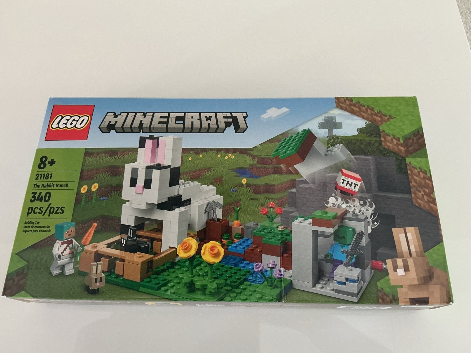 Lego Minecraft - De Konijnenboerderij - 21181, Minecraft, Lego, Nieuw, Ophalen of Verzenden