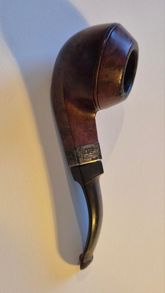 Prachtige Vintage Peterson of Dublin - Sterling Silver - Mod, Verzamelen, Ophalen of Verzenden, (Water)pijp