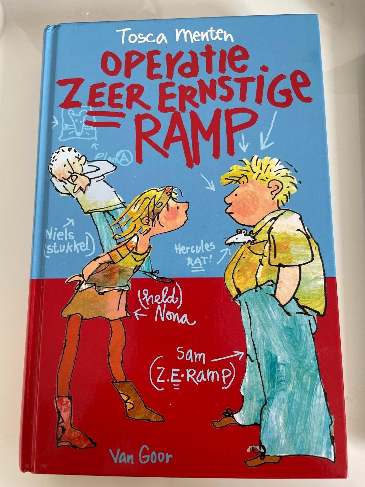 Operatie Zeer Ernstige Ramp - Tosca Menten, Verzenden, Zo goed als nieuw, Fictie algemeen