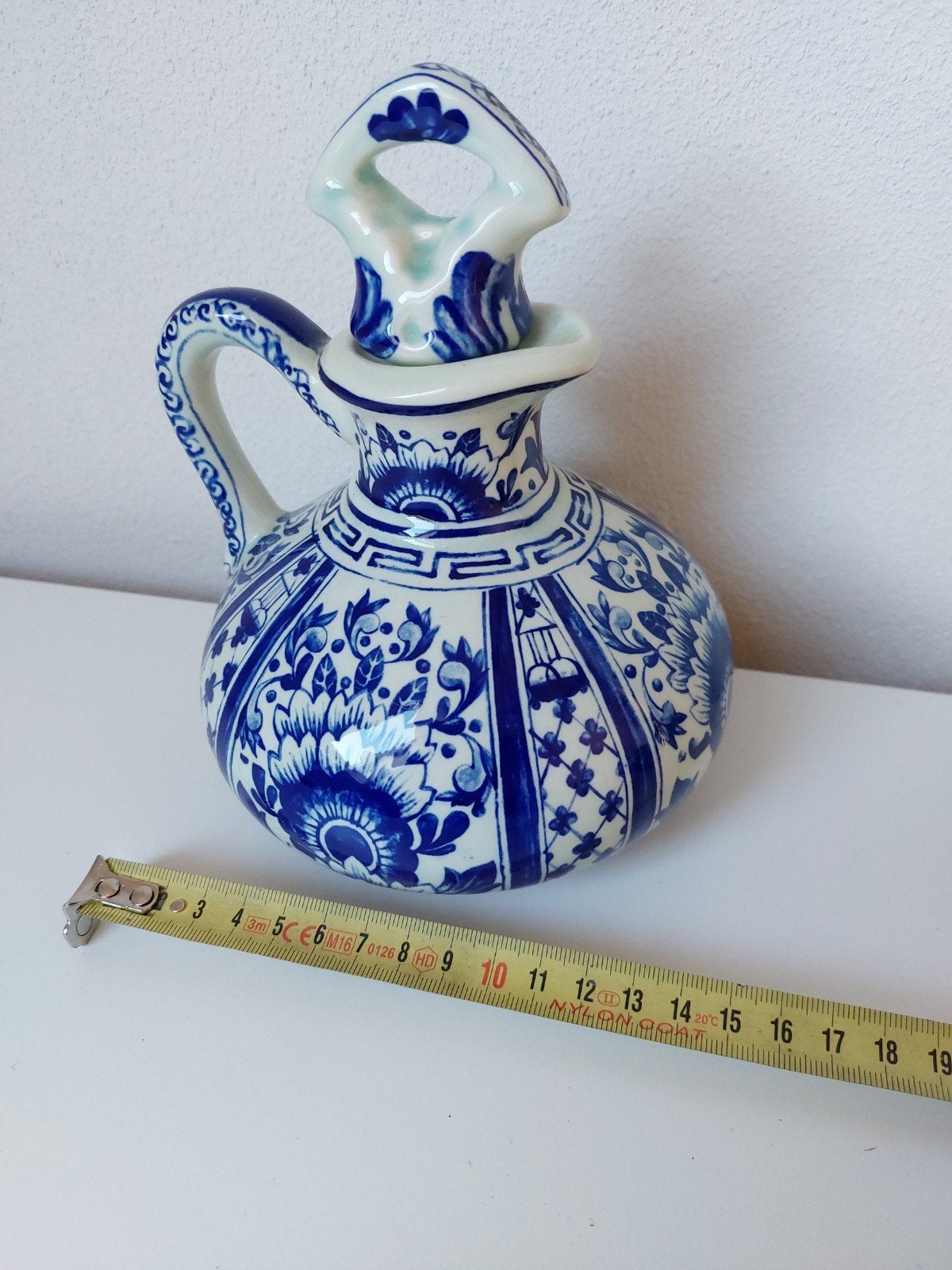 Antieke Delfts Blauw Boch Amsterdam Oliekan, Antiek en Kunst, Ophalen of Verzenden