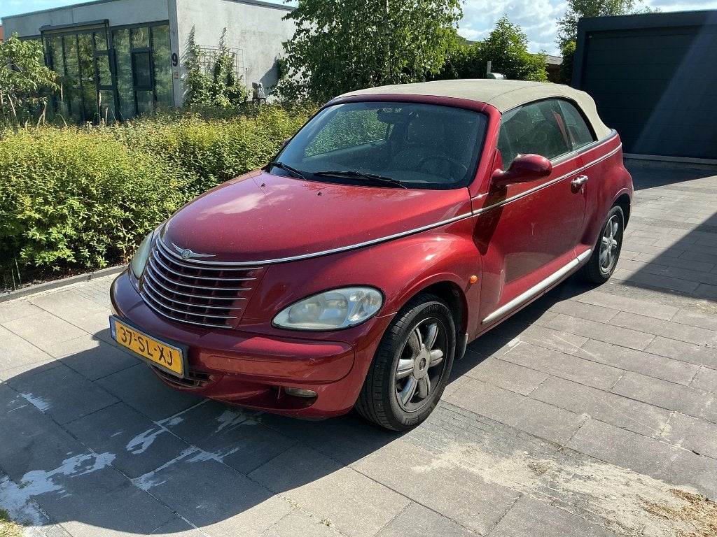 Crhysler PT Cruiser Cabrio, Auto's, Chrysler, Voorwielaandrijving, 450 kg, Beige, 4 cilinders