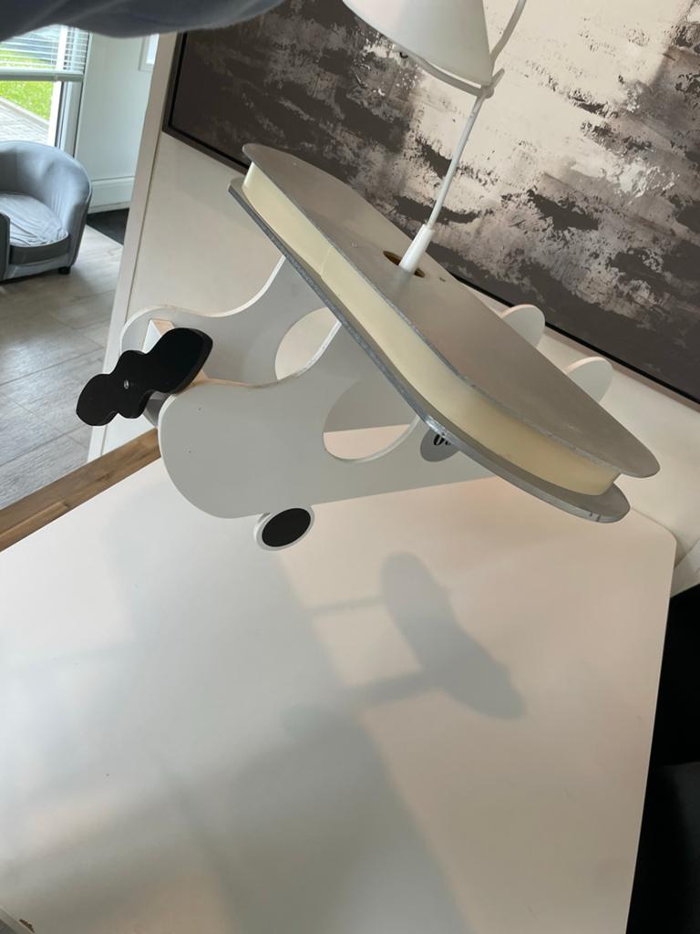 Vliegtuiglamp voor baby- of kinderkamer, Kinderen en Baby's, Kinderkamer | Inrichting en Decoratie, Ophalen of Verzenden, Gebruikt