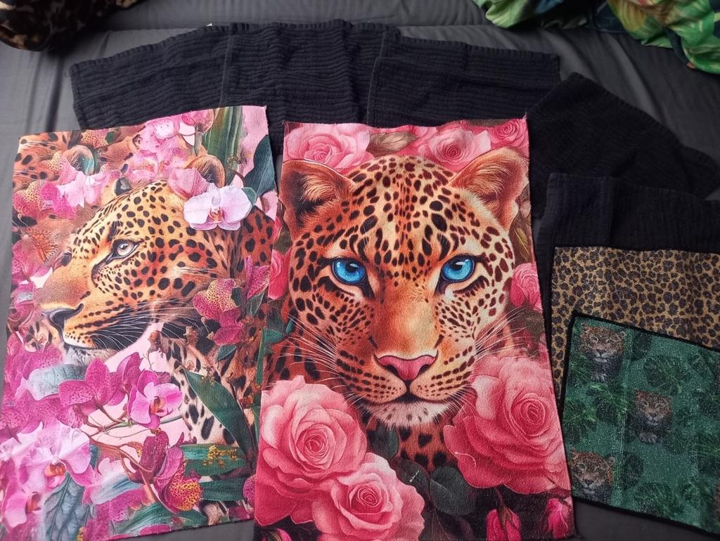 Handdoeken en vaatdoekjes panter, Ophalen of Verzenden, Nieuw