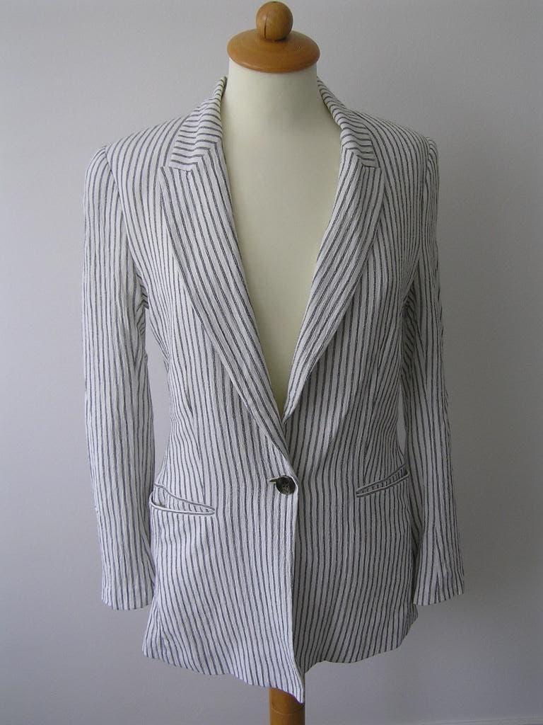 Mooie gestreepte blazer maat 36., H&M, Nieuw, Ophalen of Verzenden, Jasje
