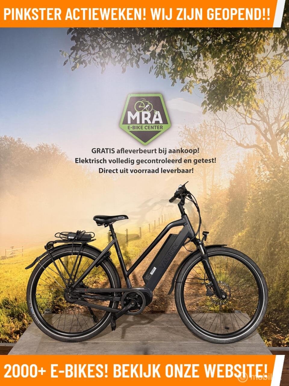 Van Dijck Kalli Elektrische fiets met Bafang midden motor!, 51 tot 55 cm, Overige merken