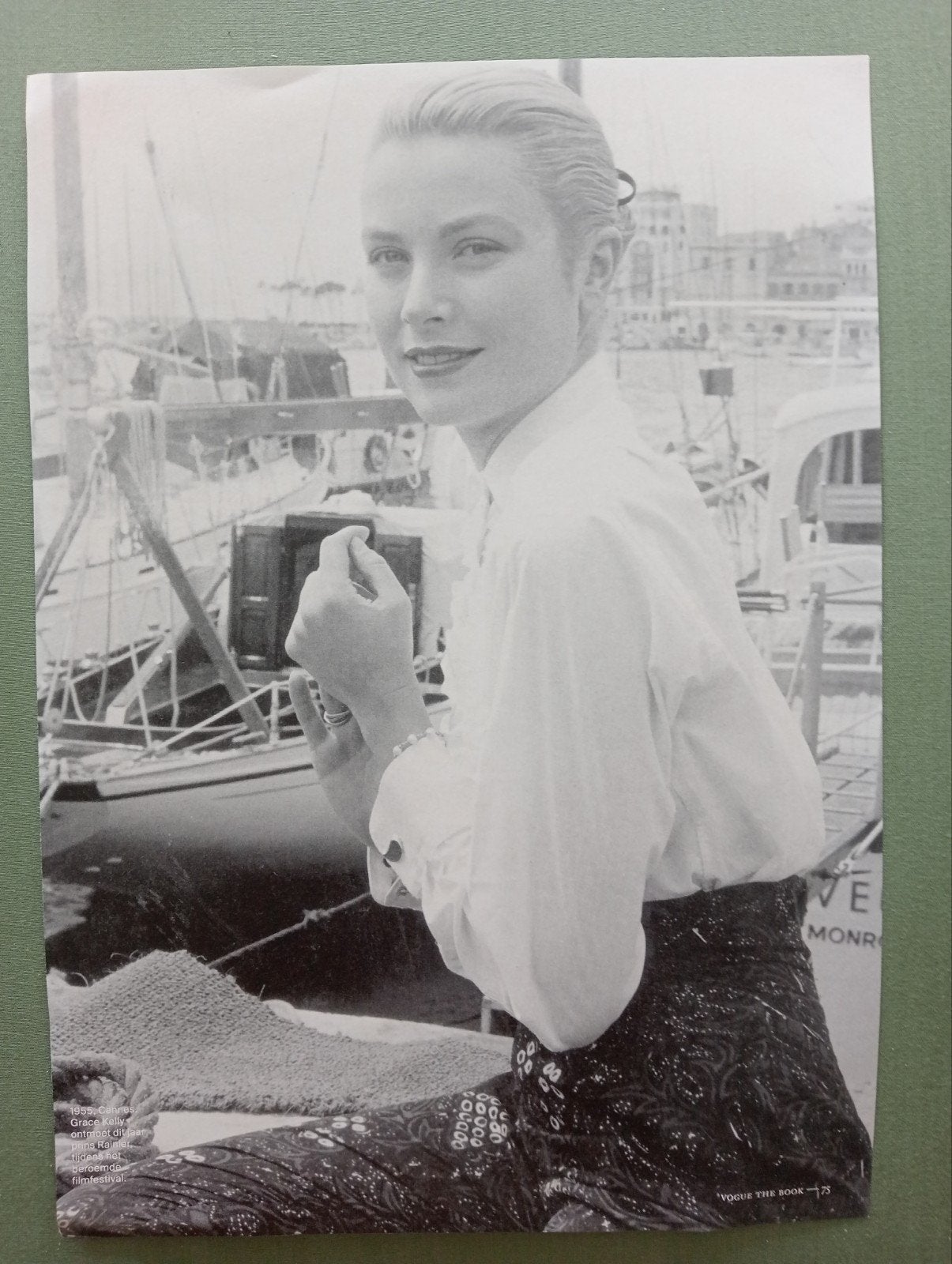 Grace Kelly Monaco print, Verzenden, 1980 tot heden, Tijdschrift