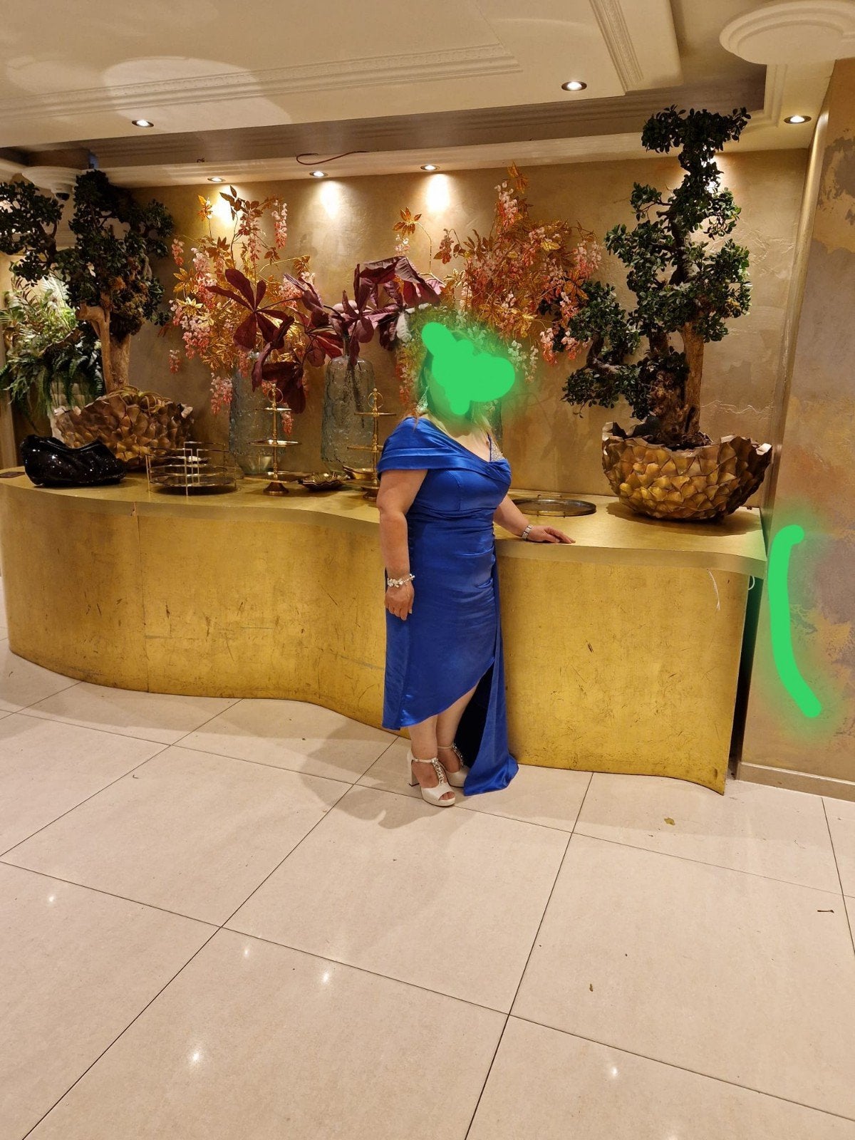 Prachtige blauwe galajurk, maat 44, één keer gedragen, Kleding | Dames, Gelegenheidskleding, Galajurk, Blauw, Maat 42/44 (L), Ophalen of Verzenden