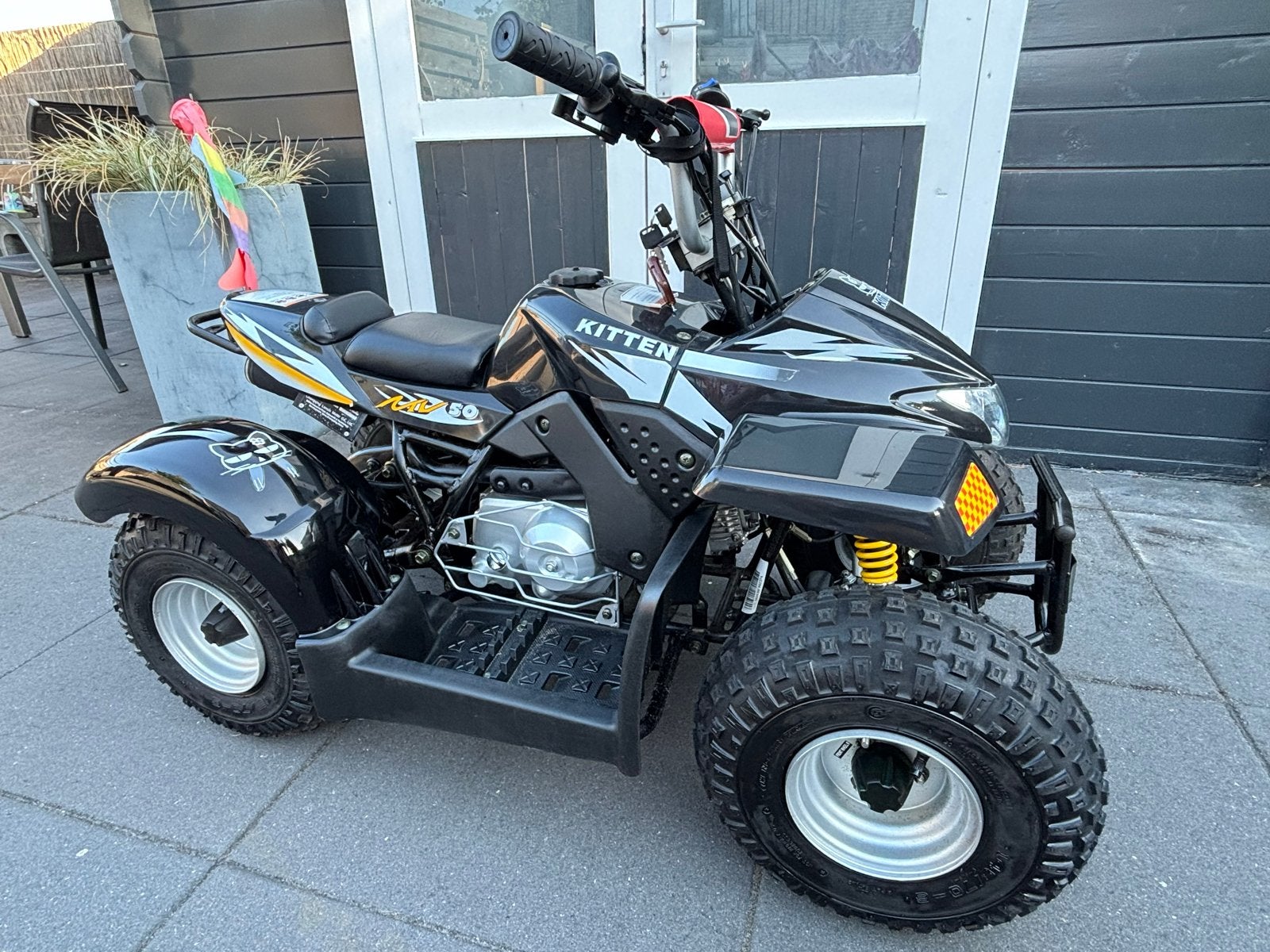 Kinderquad met elektrische start - Nieuwe accu, Ophalen