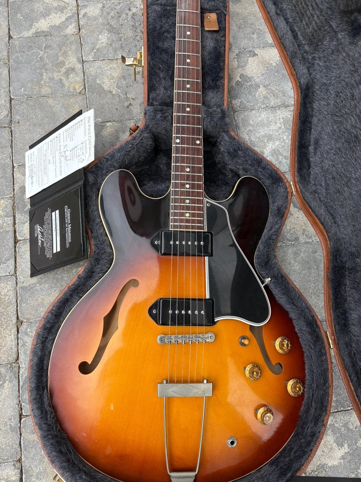 Gibson ES-330 ‘59 Memphis Reissue, Muziek en Instrumenten, Ophalen, Zo goed als nieuw, Overige merken