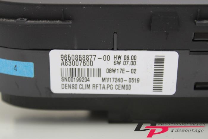 Kachel Bedieningspaneel van een Citroen C4 Picasso, Gebruikt, -, Ophalen of Verzenden, -