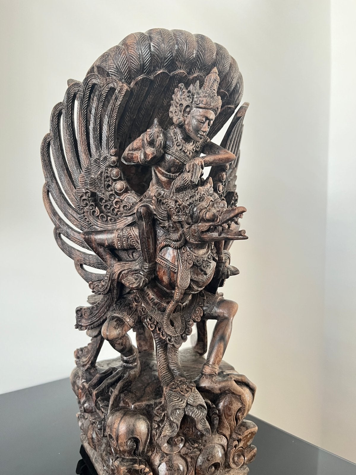 Bali houtsnijwerk garuda Indonesië, Ophalen of Verzenden