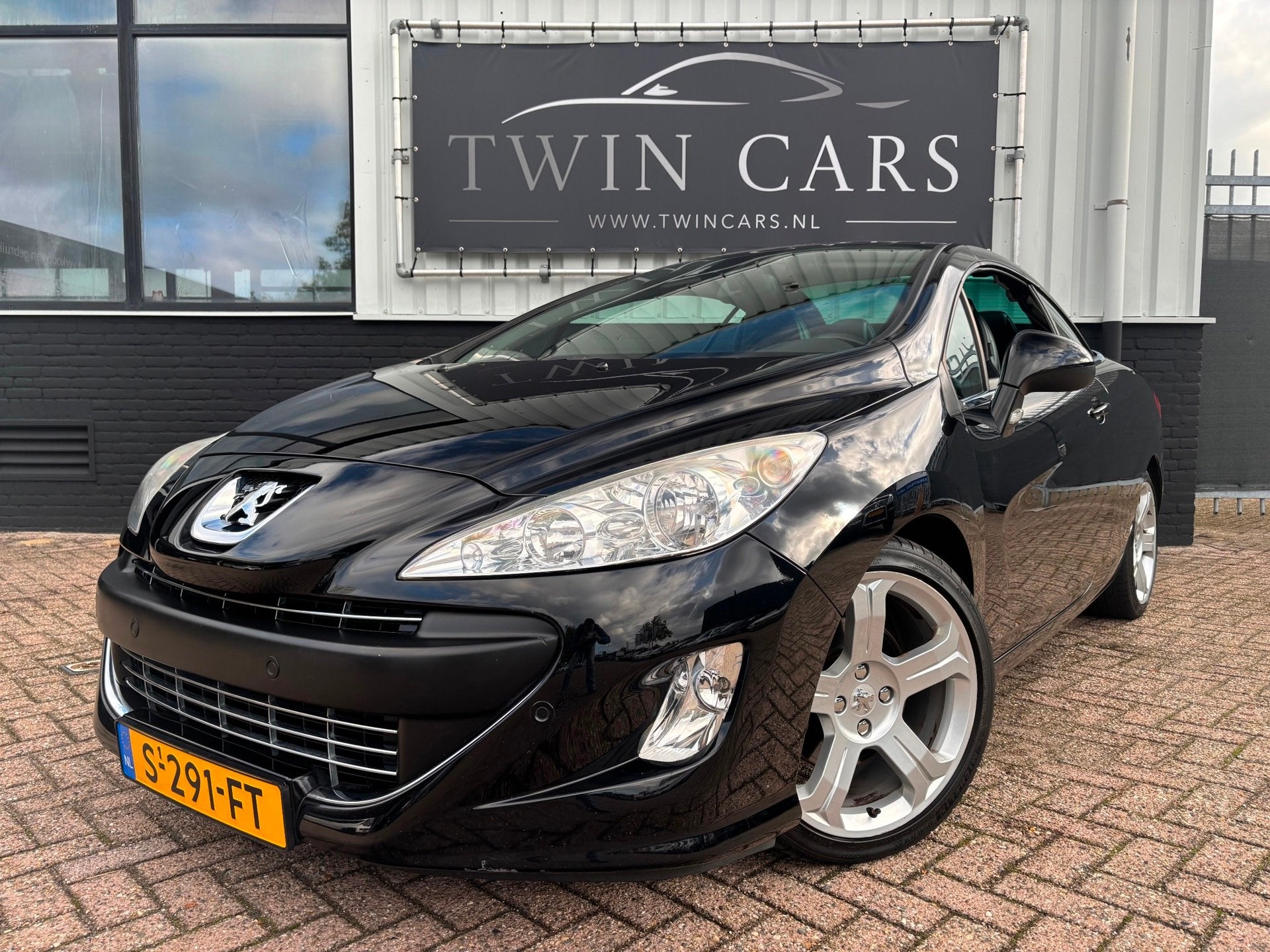 Peugeot 308 CC 1.6 THP Sport Pack Automaat leer, Euro 5, Gebruikt, Zwart, Zwart