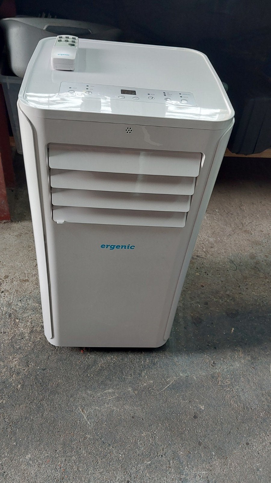 Ergenic Mobiele Airco 9000BTU met Afstandsbediening, Ophalen, Minder dan 60 m³, 2 snelheden, Zo goed als nieuw