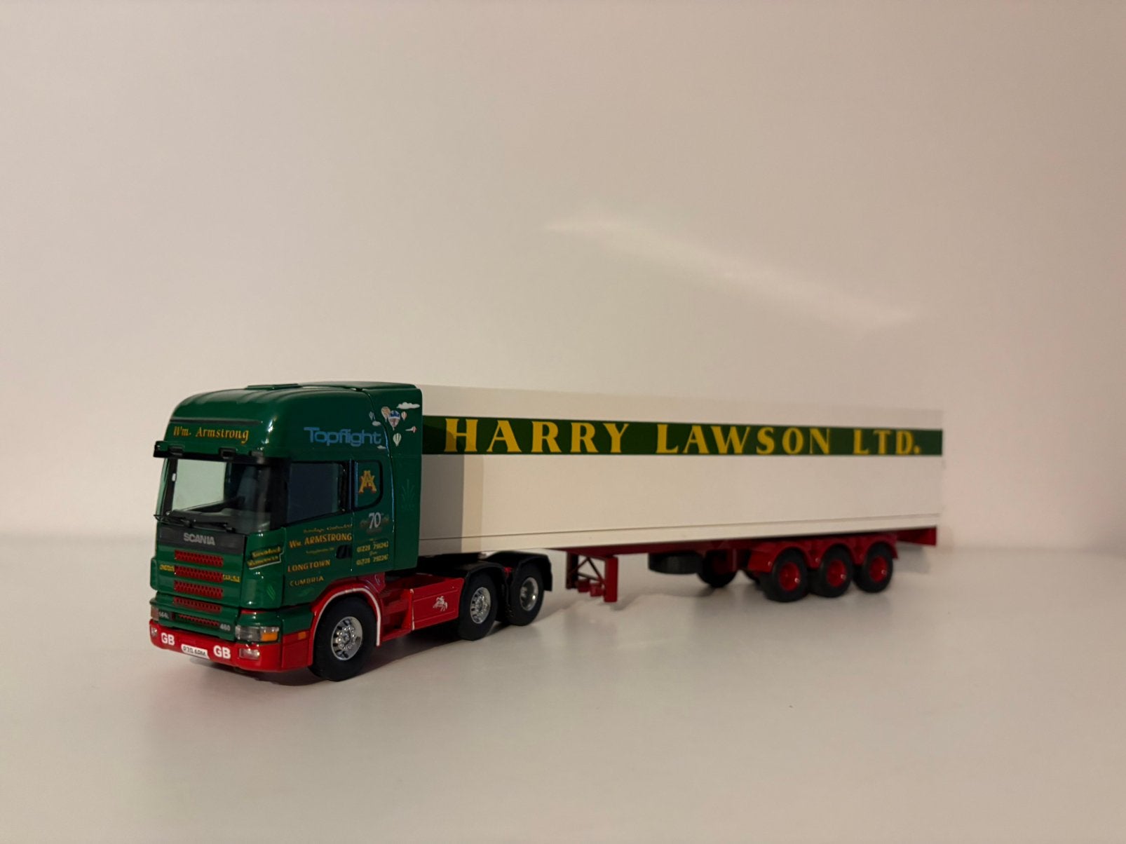 Scania 144L wm Armstrong Tekno, Ophalen of Verzenden, Zo goed als nieuw, Bus of Vrachtwagen, Tekno