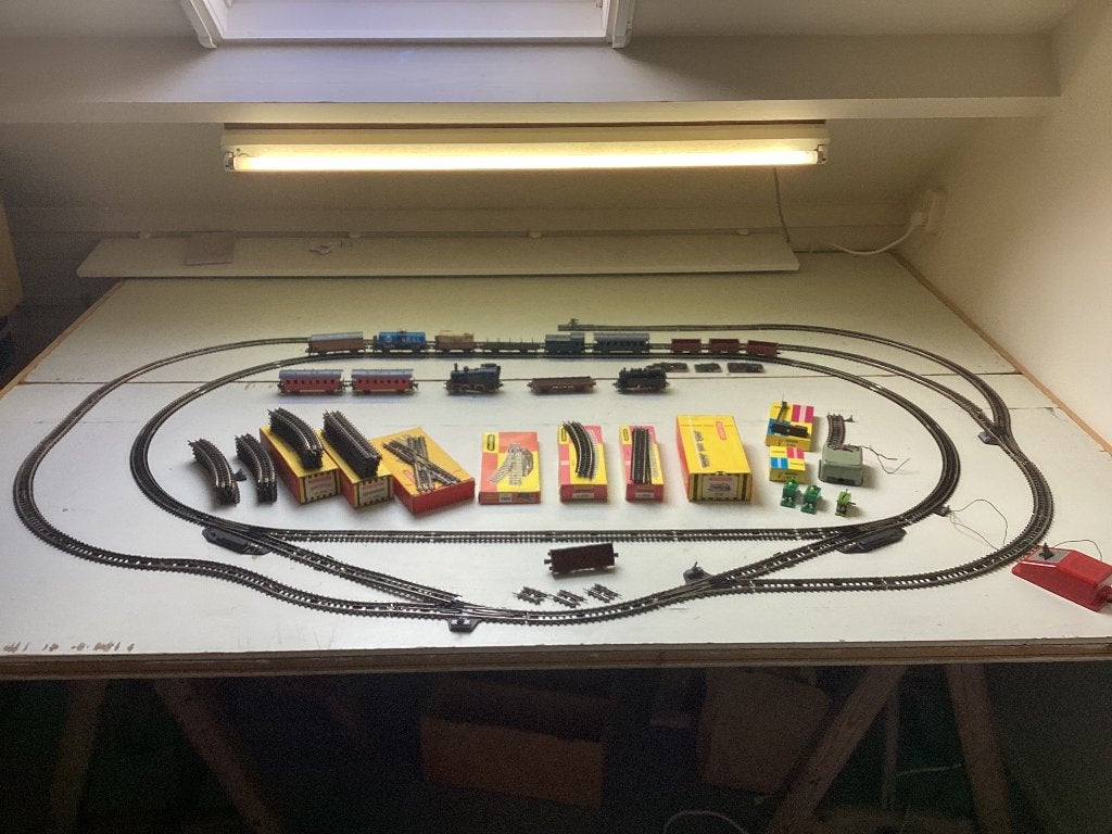 Treinsets, Hobby en Vrije tijd, Gelijkstroom, Trix, Ophalen of Verzenden, Analoog