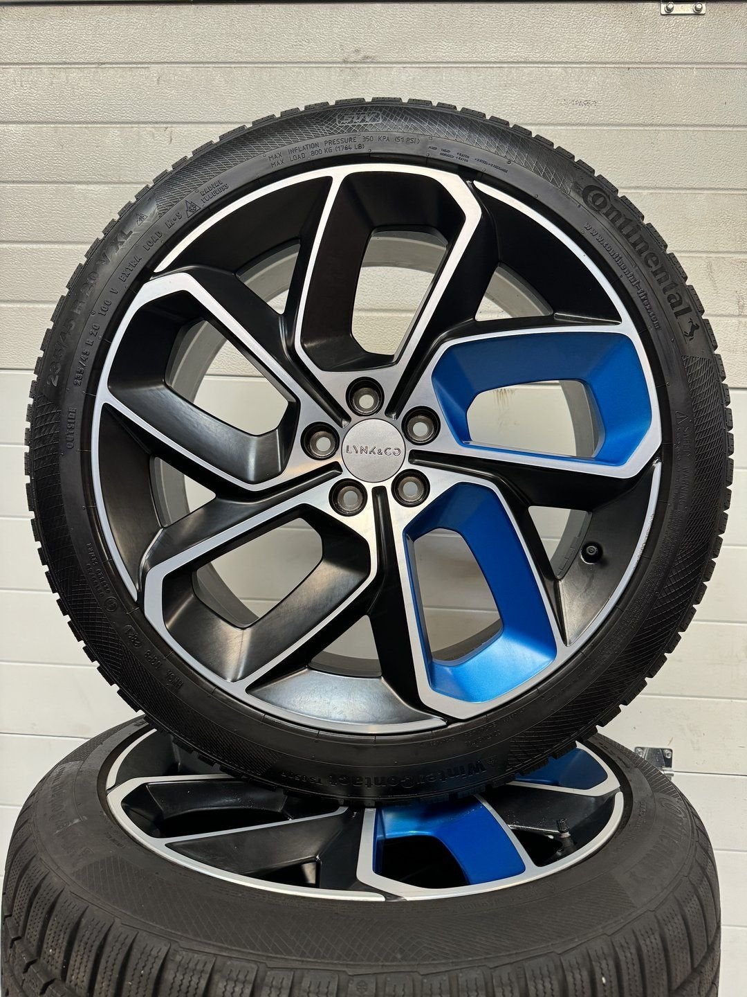 8MM DEMO SET 20’’ LYNK EN CO VELGEN WINTERBANDEN ORIG, Auto-onderdelen, Banden en Velgen, Gebruikt, -, -, Banden en Velgen
