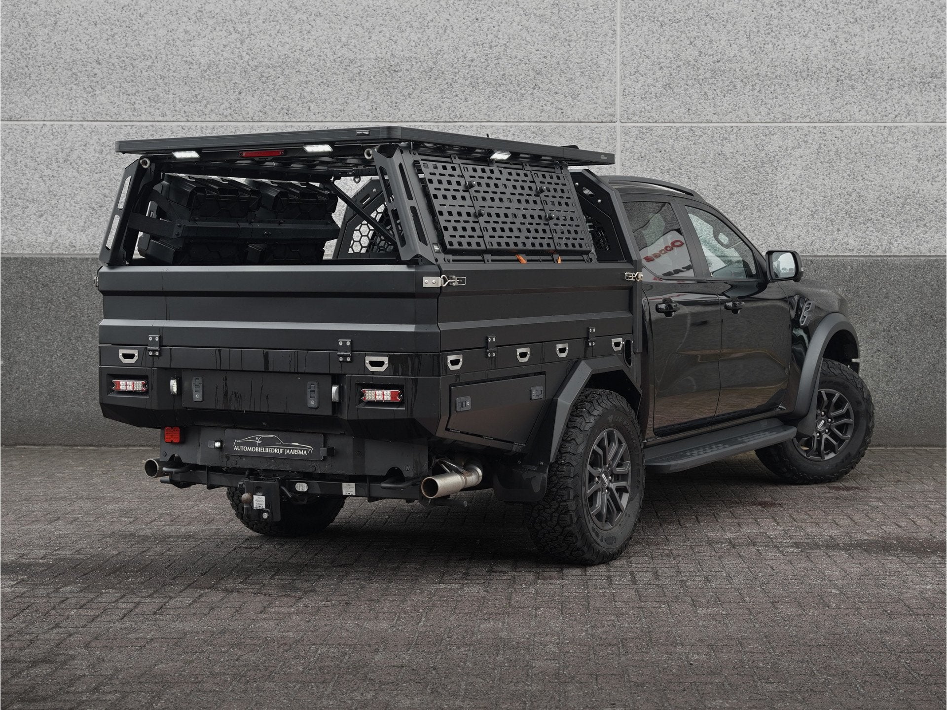 Ford Ranger 3.0 Double Cab EcoBoost Raptor |5 zitplaatsen! |, Automaat, Automatische klimaatregeling, Zwart, Leder
