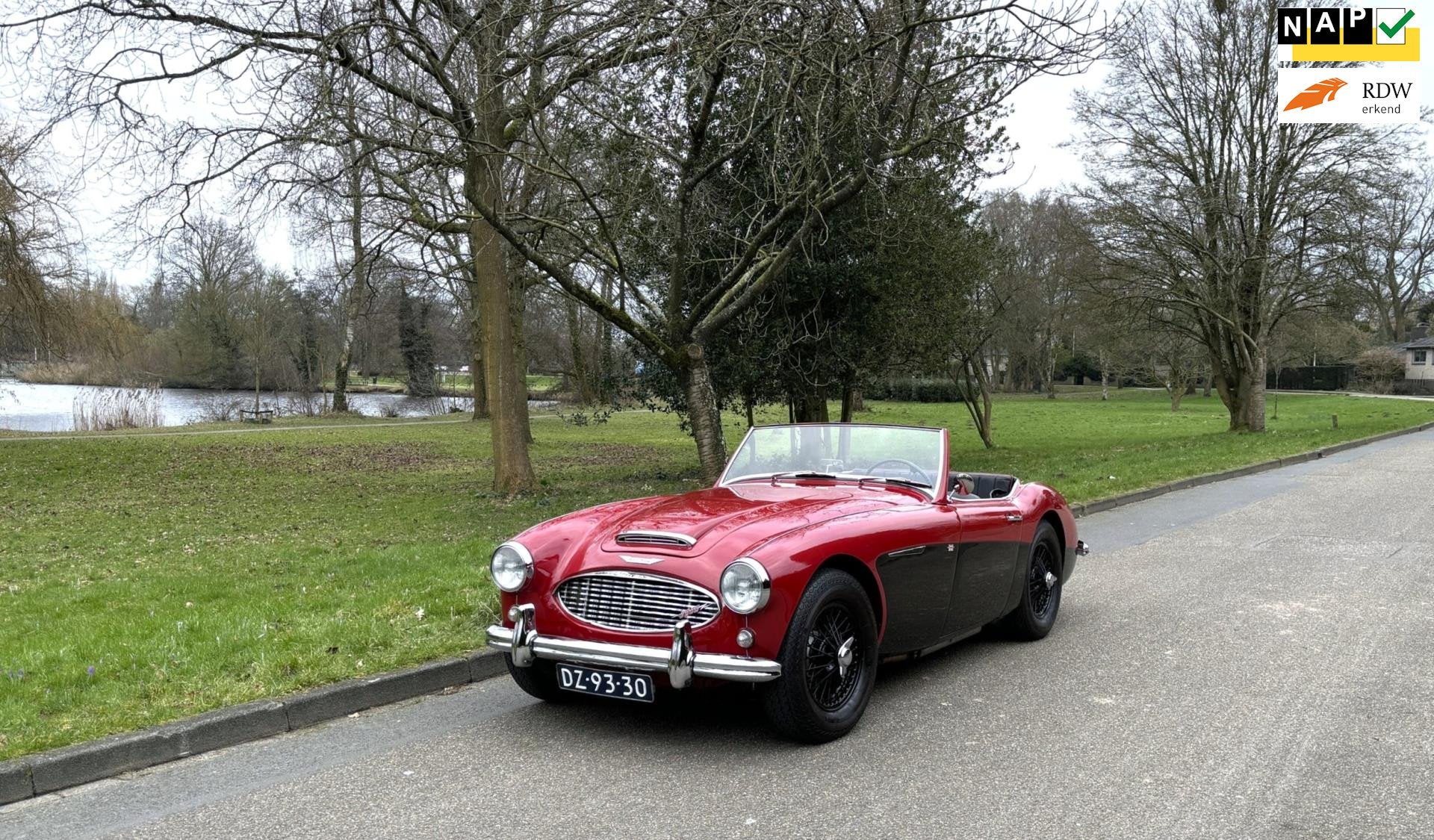 Austin-Healey AUSTIN-HEALEY 100 3000 Gerestaureerd en scherp, Auto's, Austin, Achterwielaandrijving, Gebruikt, Zwart, 4 stoelen