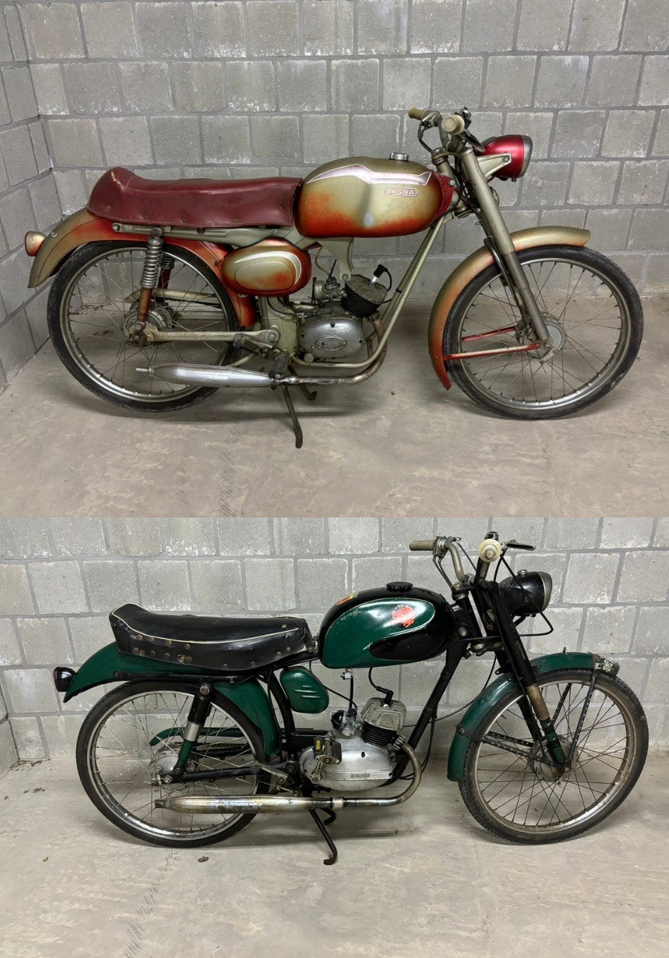 2x gitan brommer, Fietsen en Brommers, Brommers | Overige merken, Ophalen, Gebruikt, Maximaal 45 km/u, 49 cc