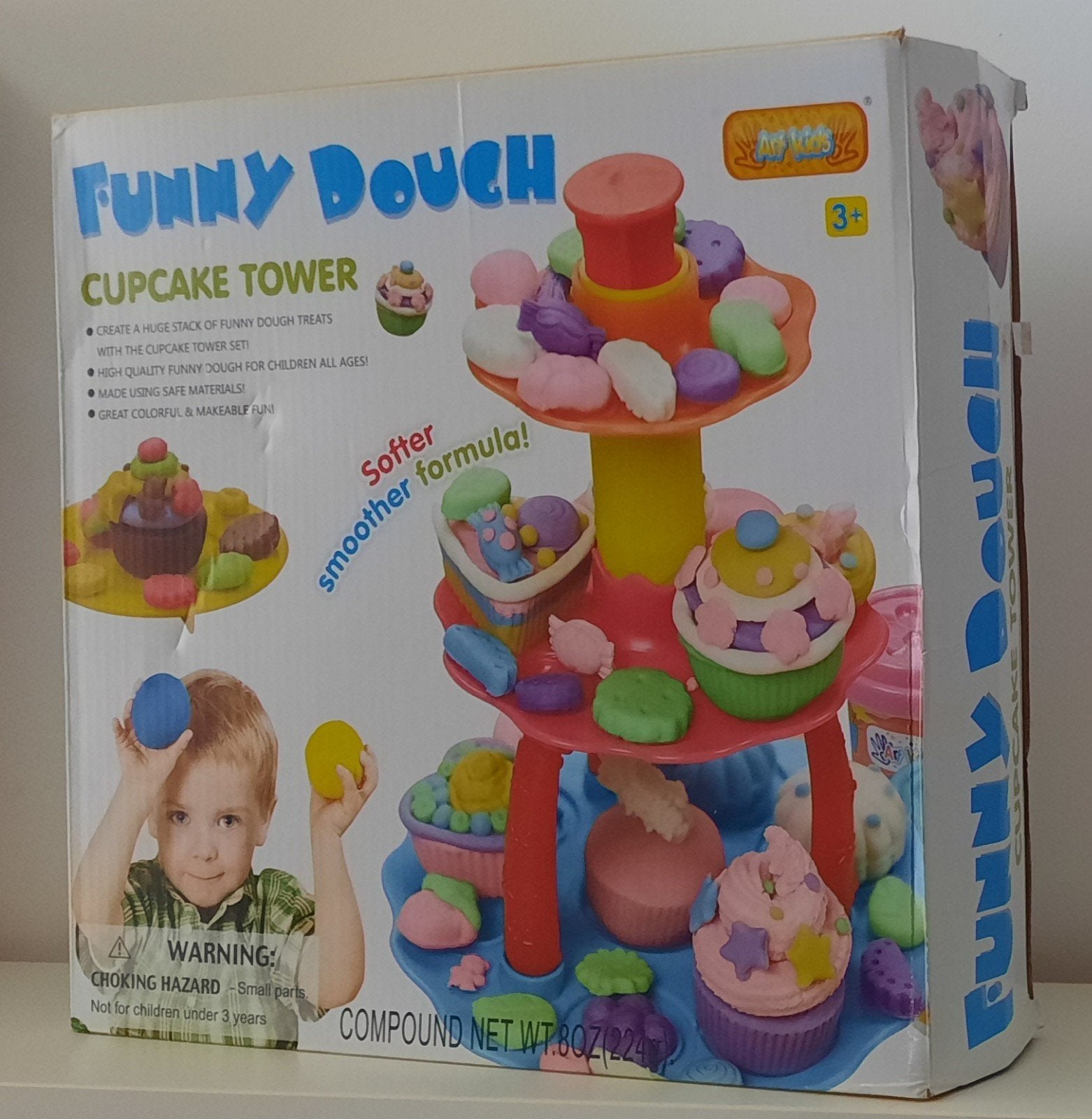 Funny Dough Cupcake Tower set - Zo goed als nieuw, Ophalen of Verzenden, Zo goed als nieuw, Overige typen