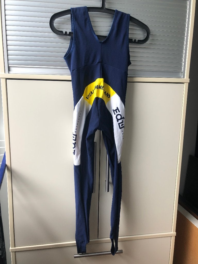 wielerbroek lange pijpen - 10 jaar, Ophalen of Verzenden, Gebruikt, Kleding