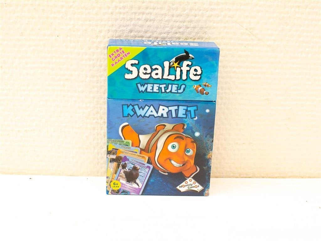 Kwartet sealife weetjes 33906, Ophalen of Verzenden, Gebruikt