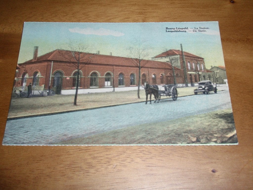 Station  Leopoldsburg Belgie, Verzenden, Voor 1920, Ongelopen, Limburg
