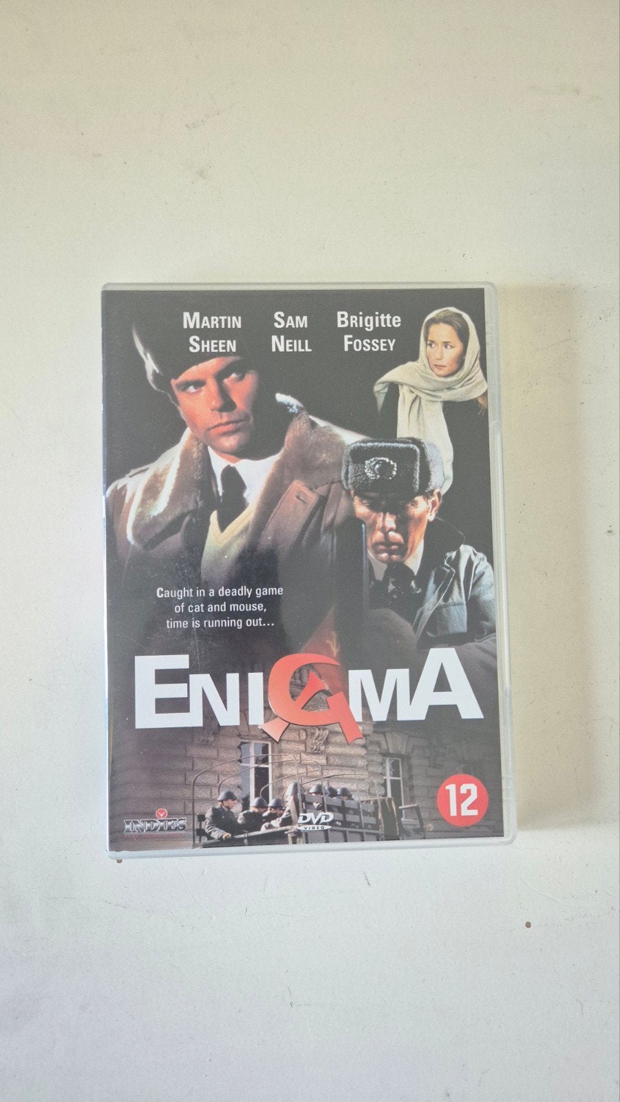 Enigma DVD - Spionagethriller met Martin Sheen, Bonusmateriaal, Engels, Nederlands, Actiethriller