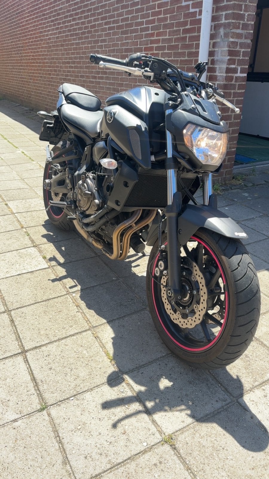 Mt-07 met akrapovic, Ophalen of Verzenden, Nieuw, Uitlaat