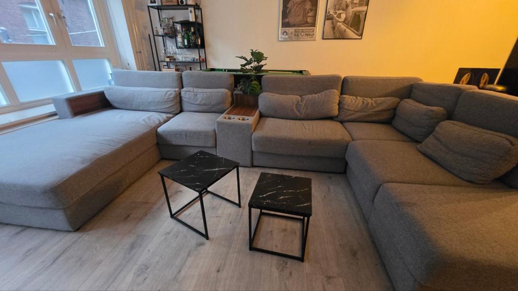 Seats and Sofas Creation modulaire U-hoekbank — 400 cm — Bra, Huis en Inrichting, Banken | Bankstellen, Ophalen of Verzenden, Gebruikt